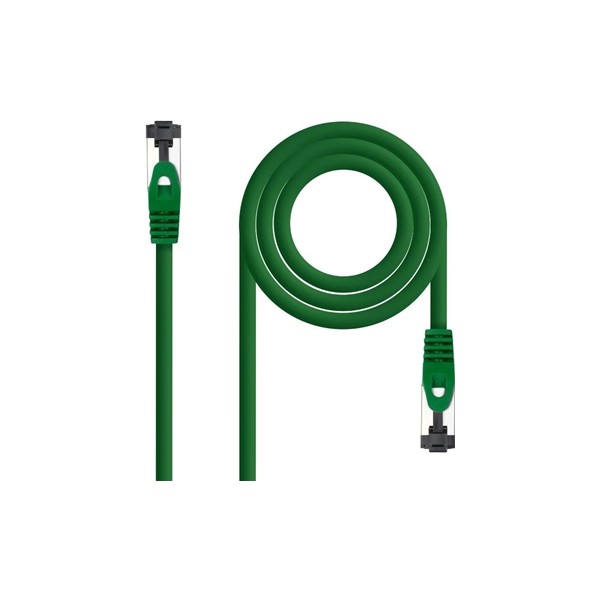 Nanocable cable red cat. 8.1 2ghz sstp verde 0,30m